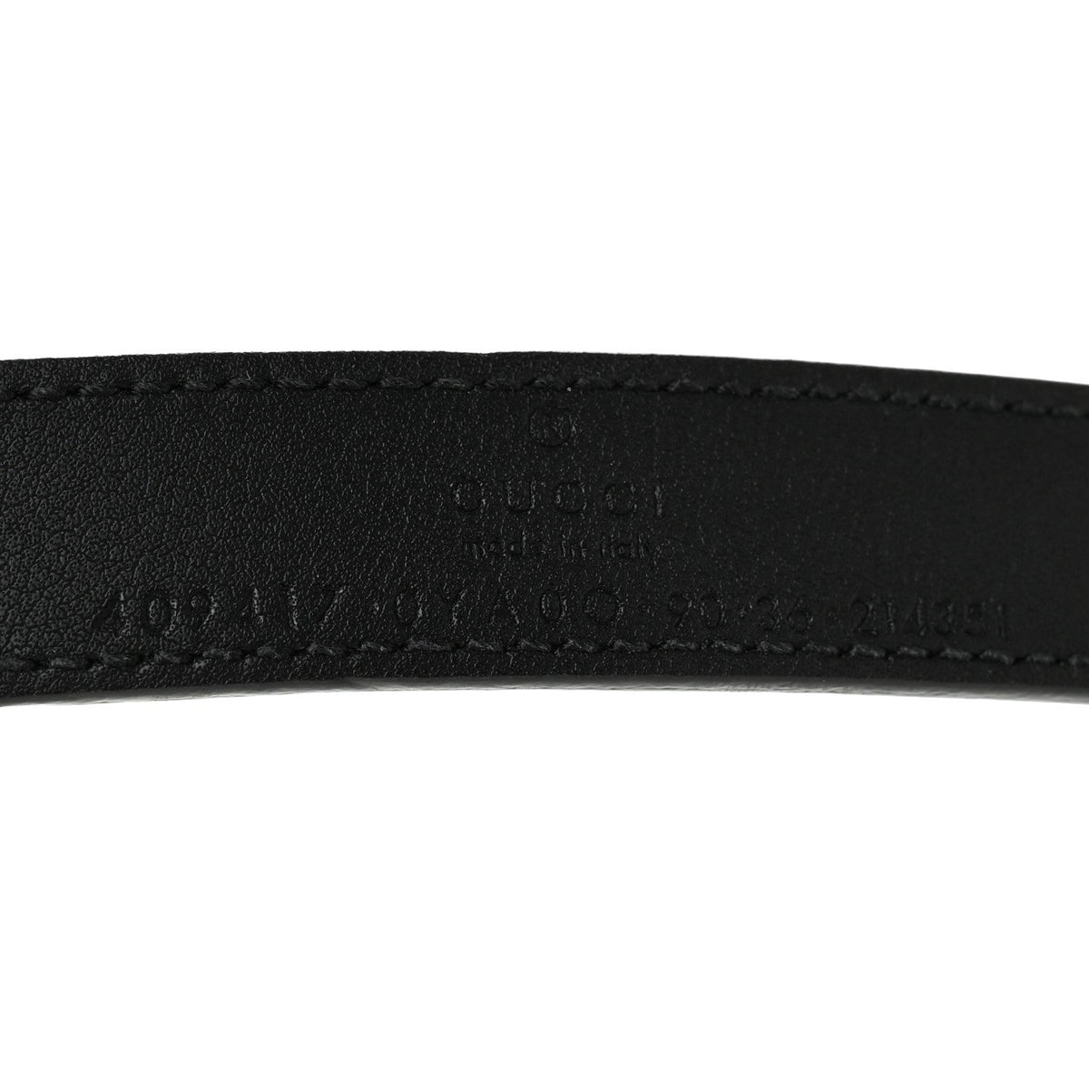 Calfskin Double G 90 36 Belt Black