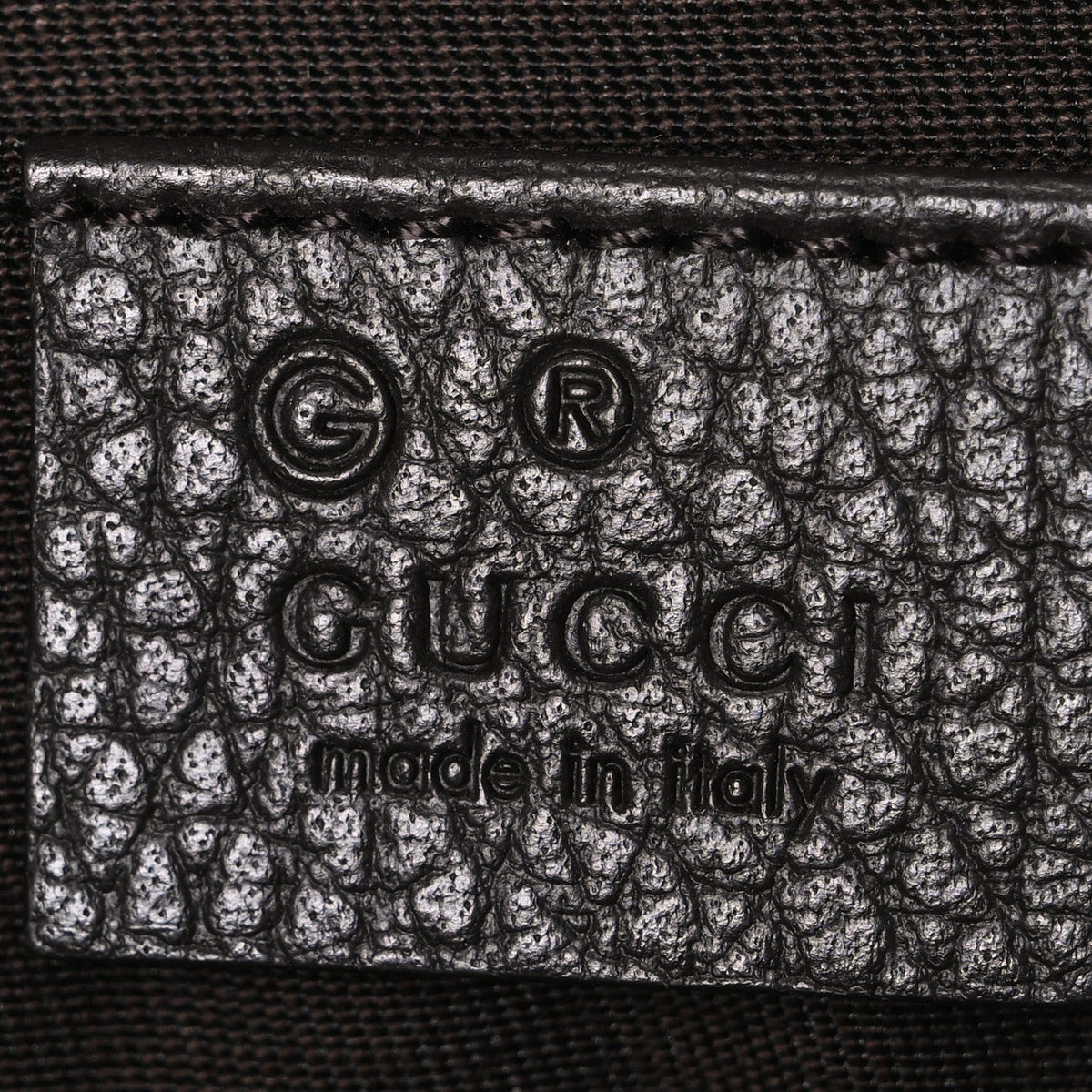 Monogram Belt Bag Dark Brown