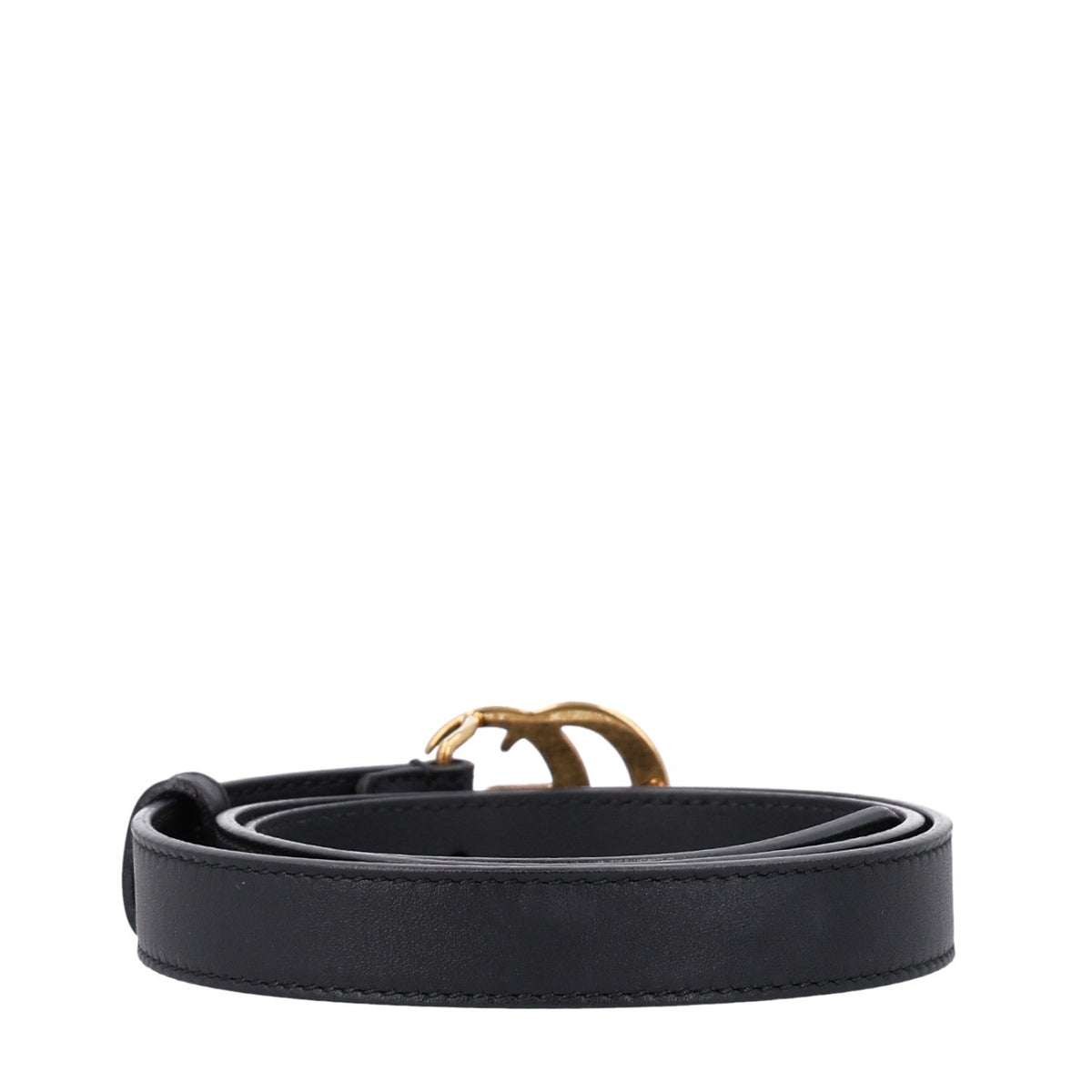 Calfskin Double G 20mm Belt 75 30 Black