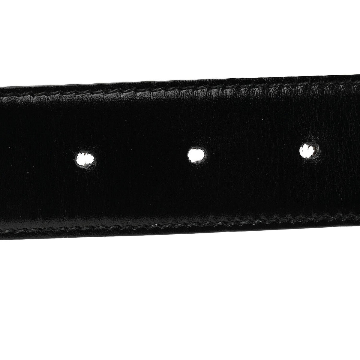 Calfskin G Logo Belt 80 32 Black
