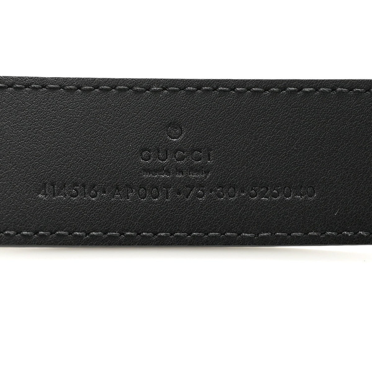 Calfskin Double G 30mm Belt 75 30 Black