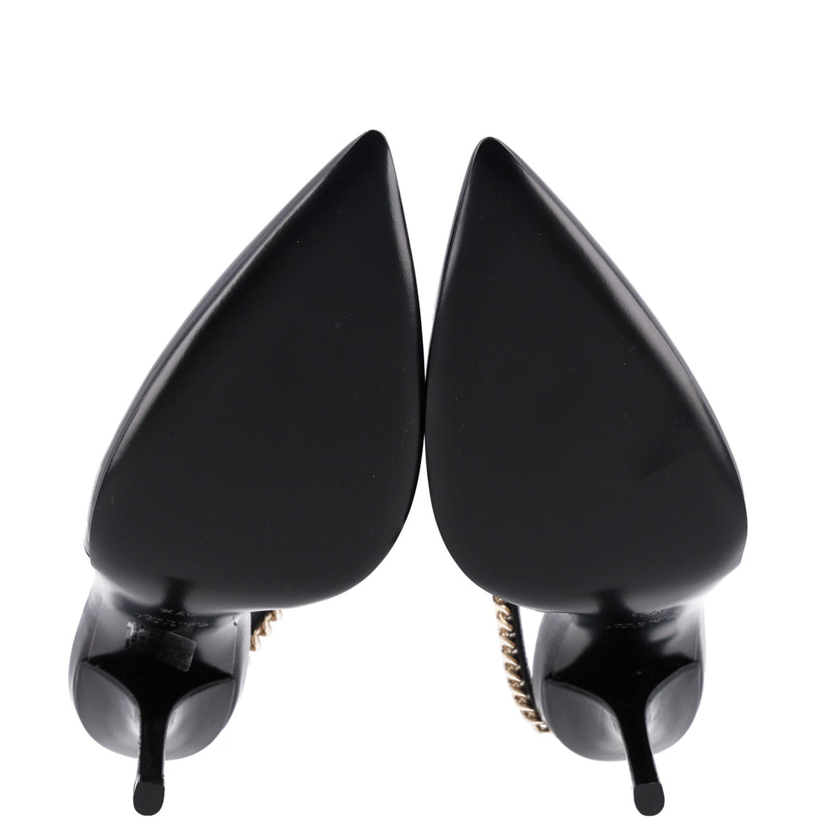 Vernice Crystal Nappa Charlotte Signoria Slingback Pumps 37.5 Black