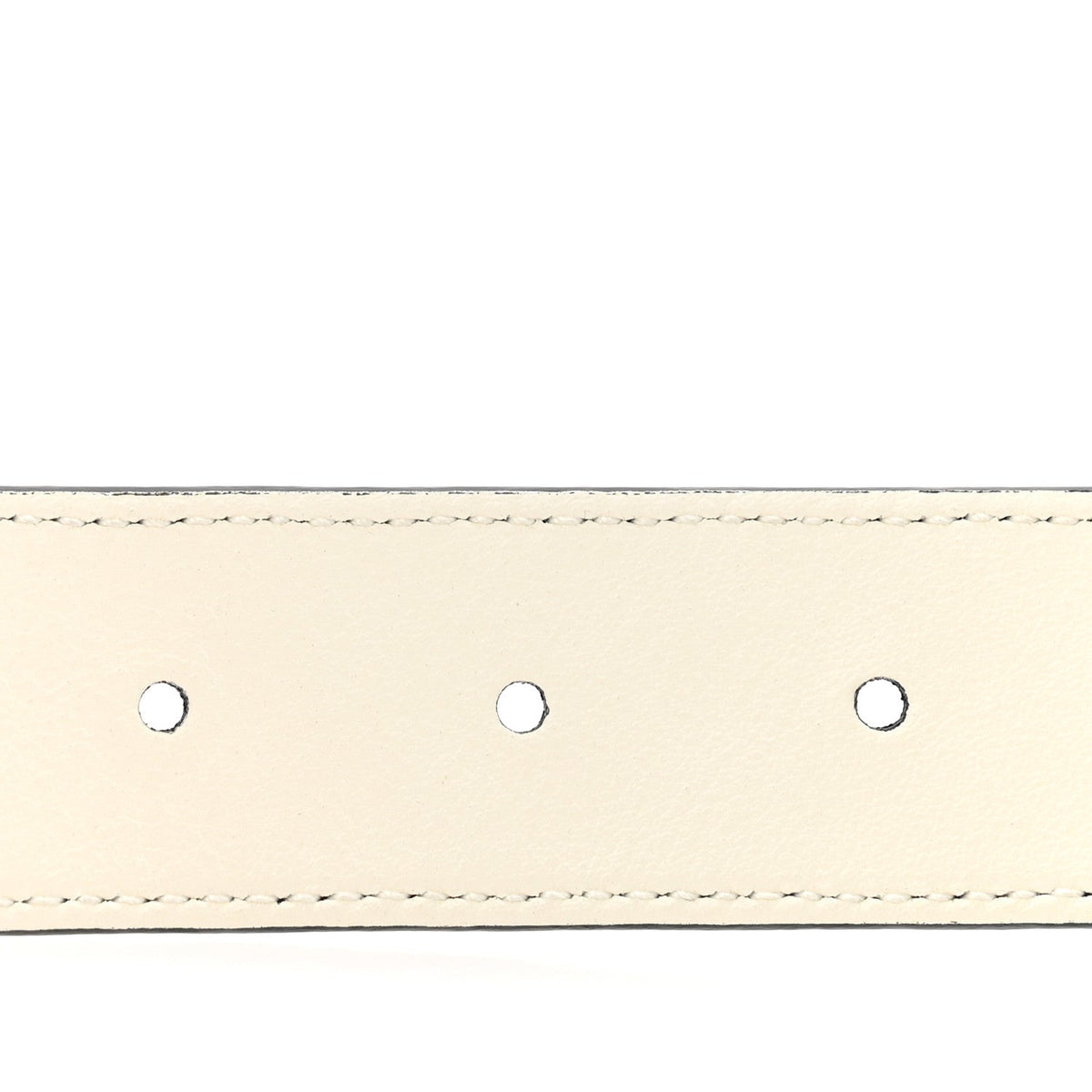 Guccissima Double G Reversible Belt 75 30 Black White