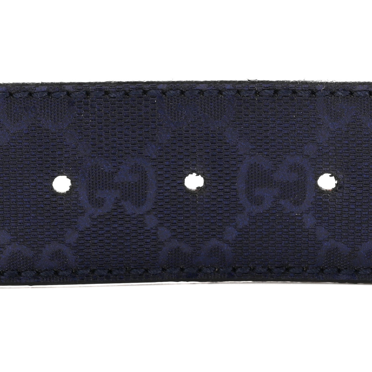 Imprime Monogram Interlocking G Belt 85 34 Navy