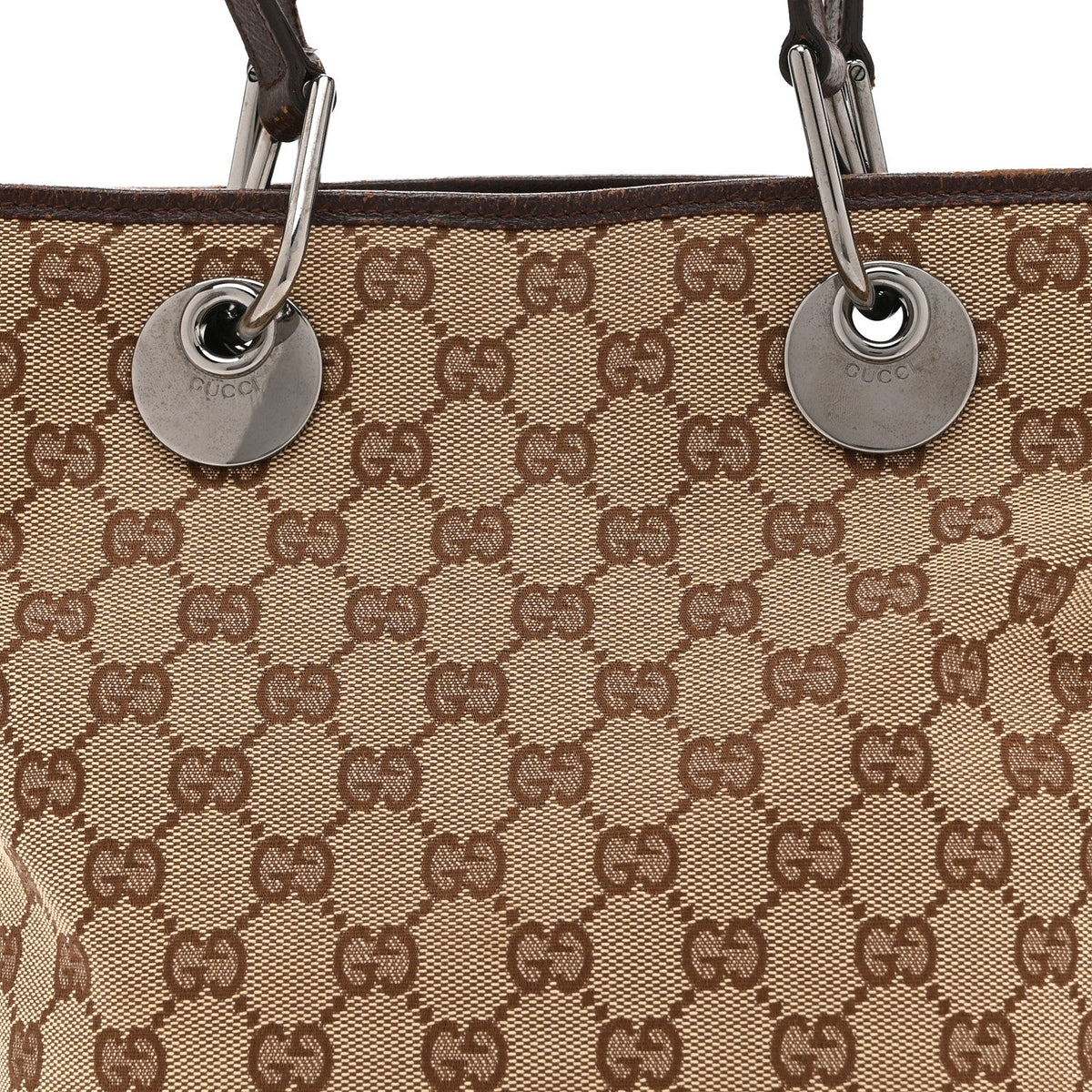 Monogram Small Eclipse Tote Brown