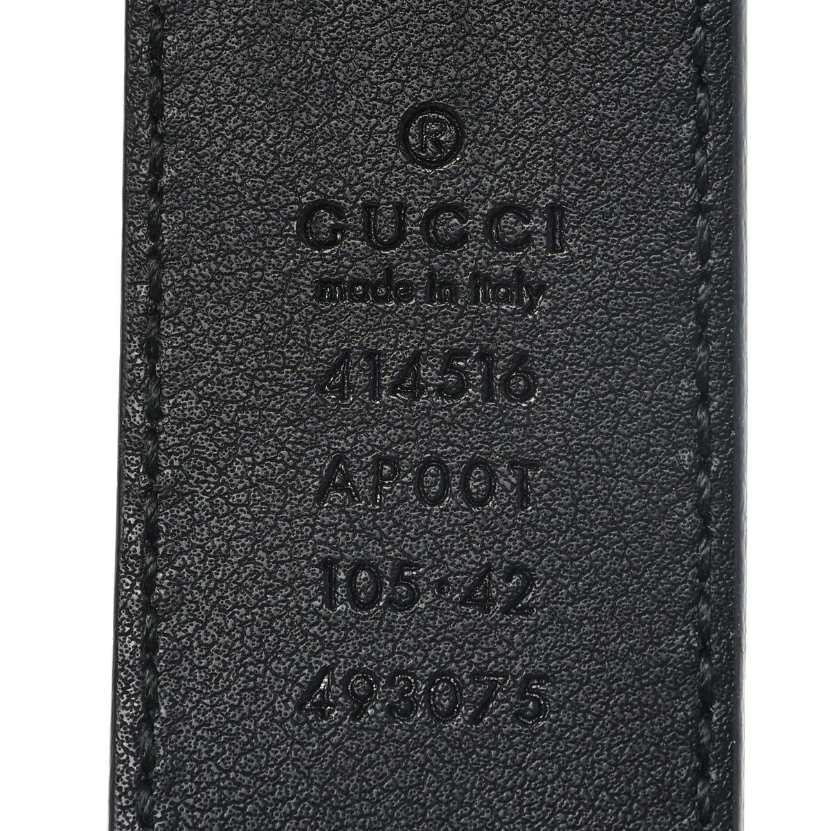 Calfskin Double G 30mm Belt 105 42 Black