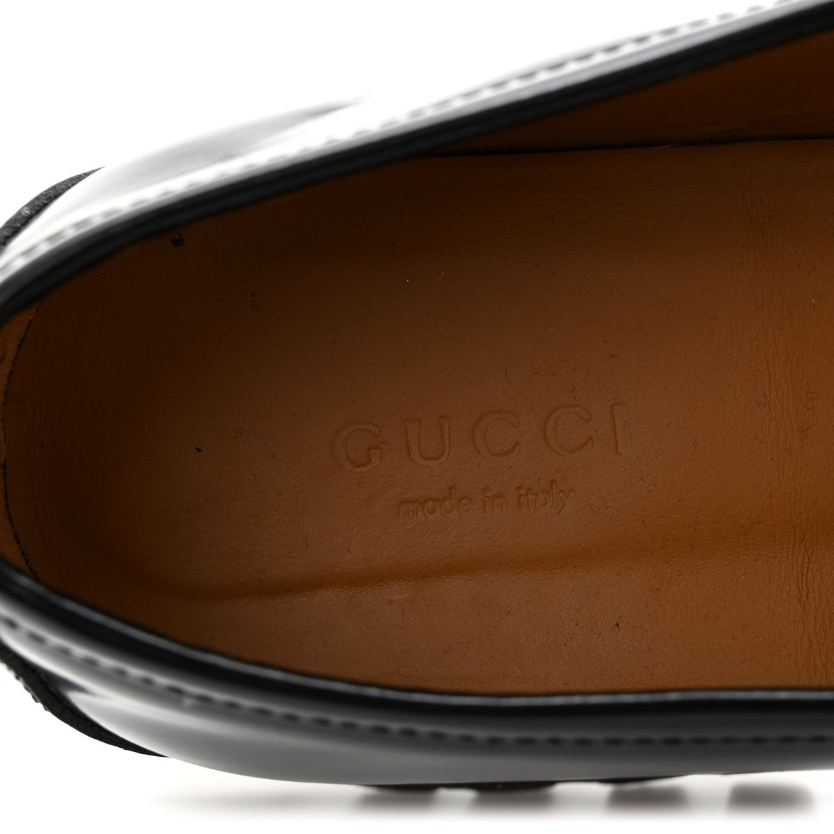 Cordovan Lux Womens Horsebit 45mm Platform Loafers 38.5 Black