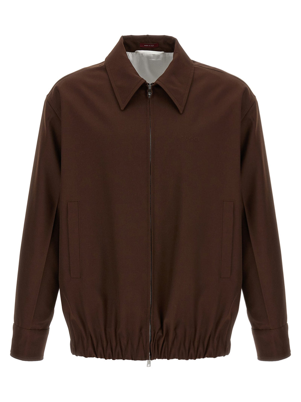 Gucci Wool Jacket — Brown