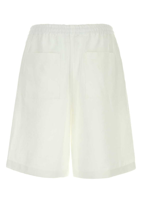 Gucci Pant Bermuda Shorts — White